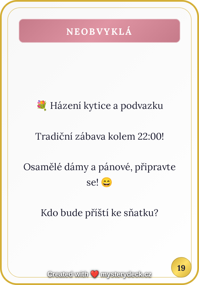 Klasická karta #19 - Běžná